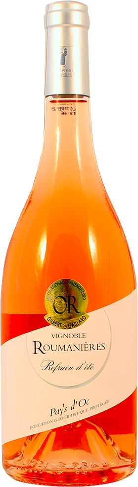 Vins Rosé Château Roumanières Refrain d'été